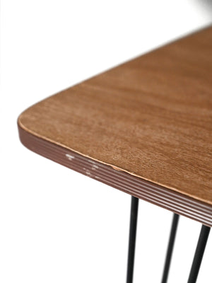Tavolino vintage anni ’50 in formica e metallo 5