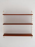 Mensola Hylla scandinava vintage mogano 1