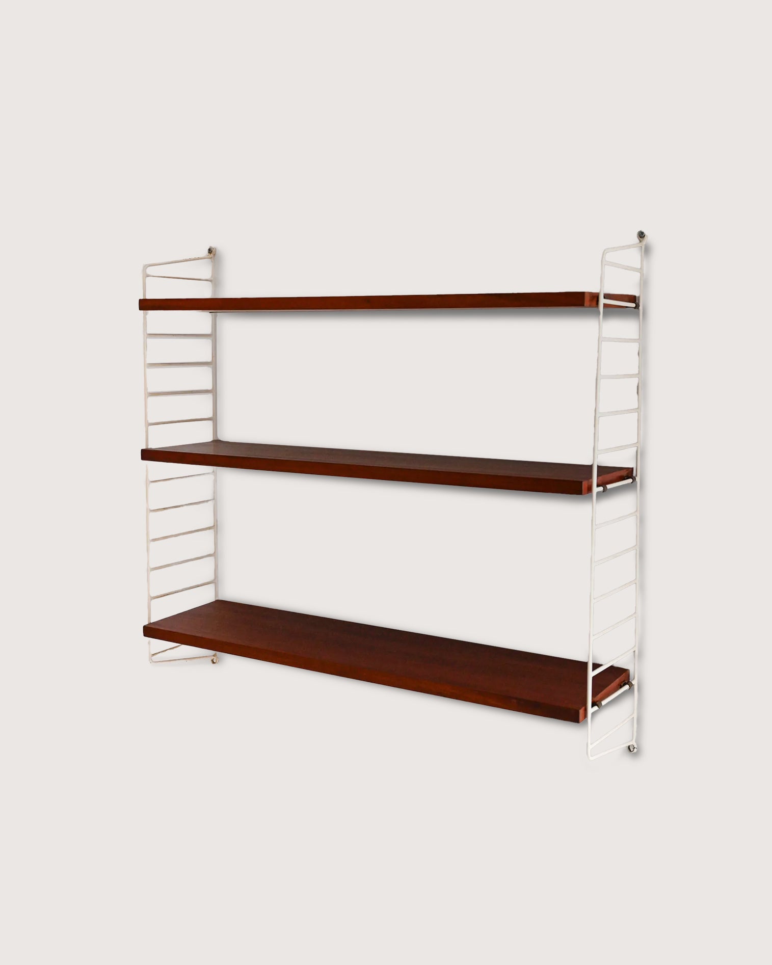 Mensola Hylla scandinava vintage mogano