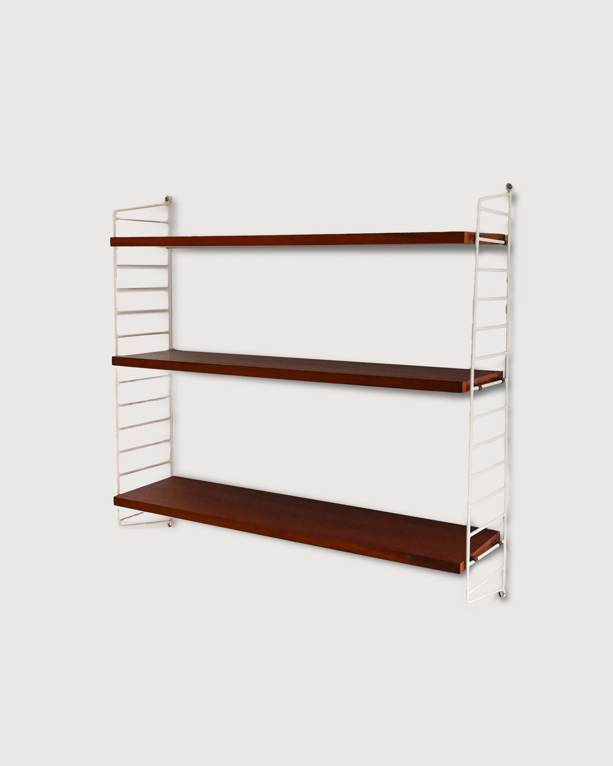 Mensola Hylla scandinava vintage mogano