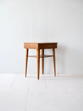 Comodino scandinavo in mogano 2