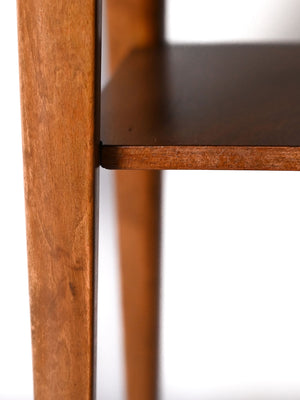 Comodino scandinavo in mogano 6