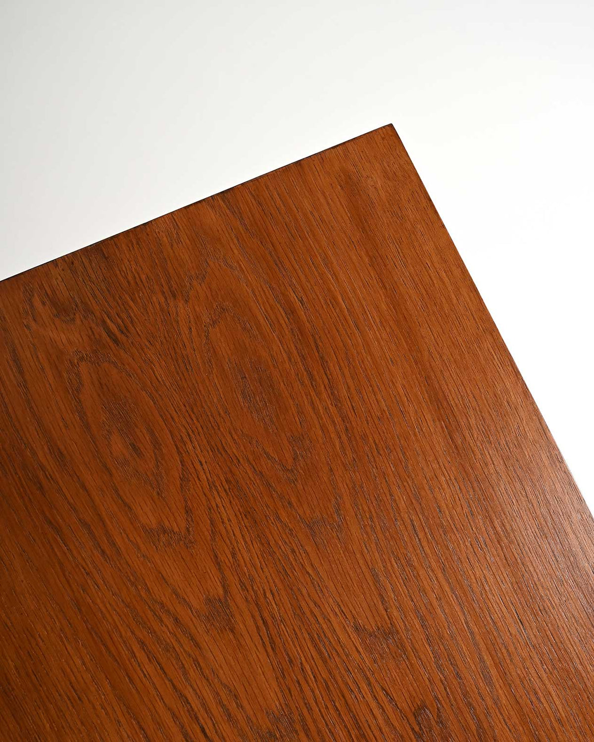 Cabinet scandinavo in rovere con chiudura a rullo, anni '60