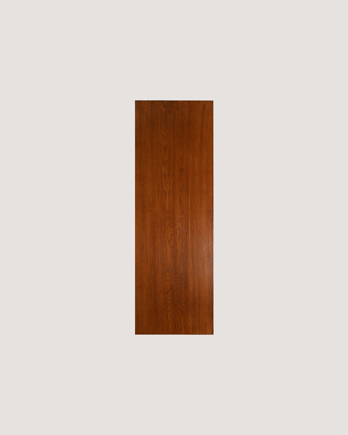 Cabinet scandinavo in rovere con chiudura a rullo, anni '60
