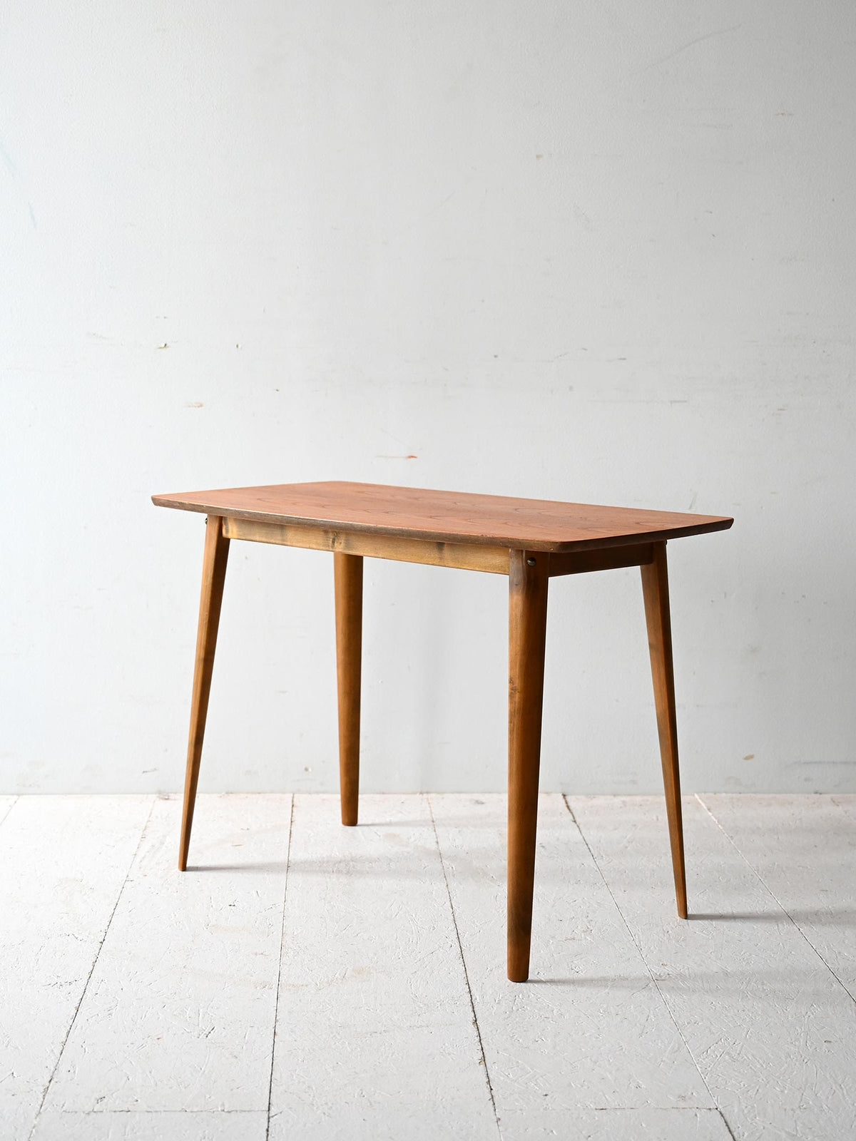 Tavolino scandinavo anni ’60 in teak e faggio 1