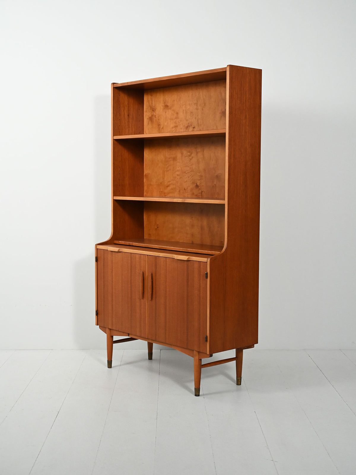 Libreria in teak di H.Troeds con scrittoio 4