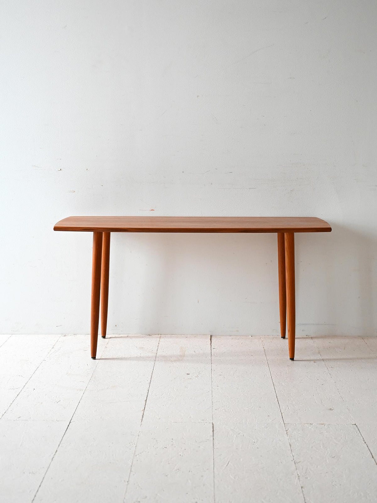 Tavolino da caffè scandinavo in teak anni ’50 2