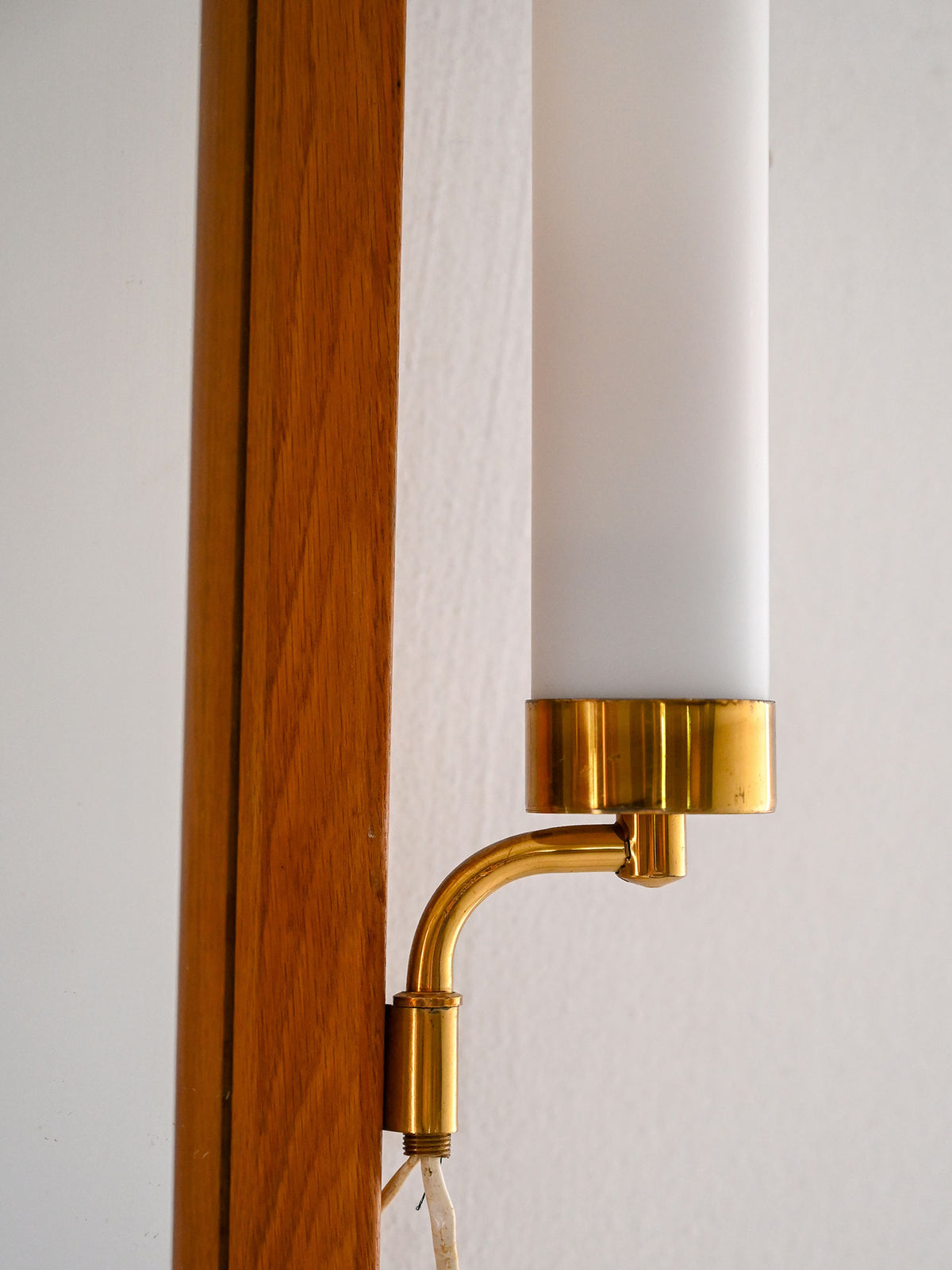 Specchio vintage anni '50 con applique integrate 2