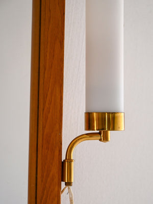 Specchio vintage anni '50 con applique integrate 2