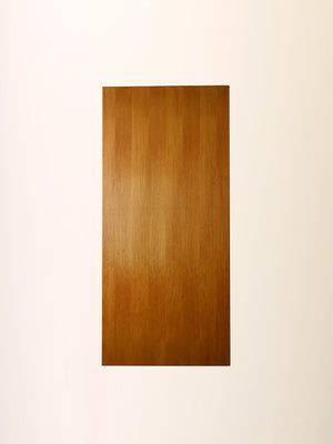 Scrivania danese vintage in teak chiaro 7