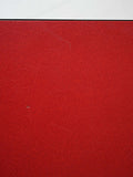 Tavolo da pranzo scandinavo anni '60 con top in formica rossa 6