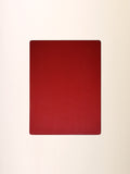 Tavolo da pranzo scandinavo anni '60 con top in formica rossa 7