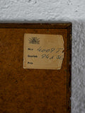 Specchio scandinavo vintage in teak, anni '50 3