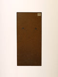 Specchio scandinavo vintage in teak, anni '50 4