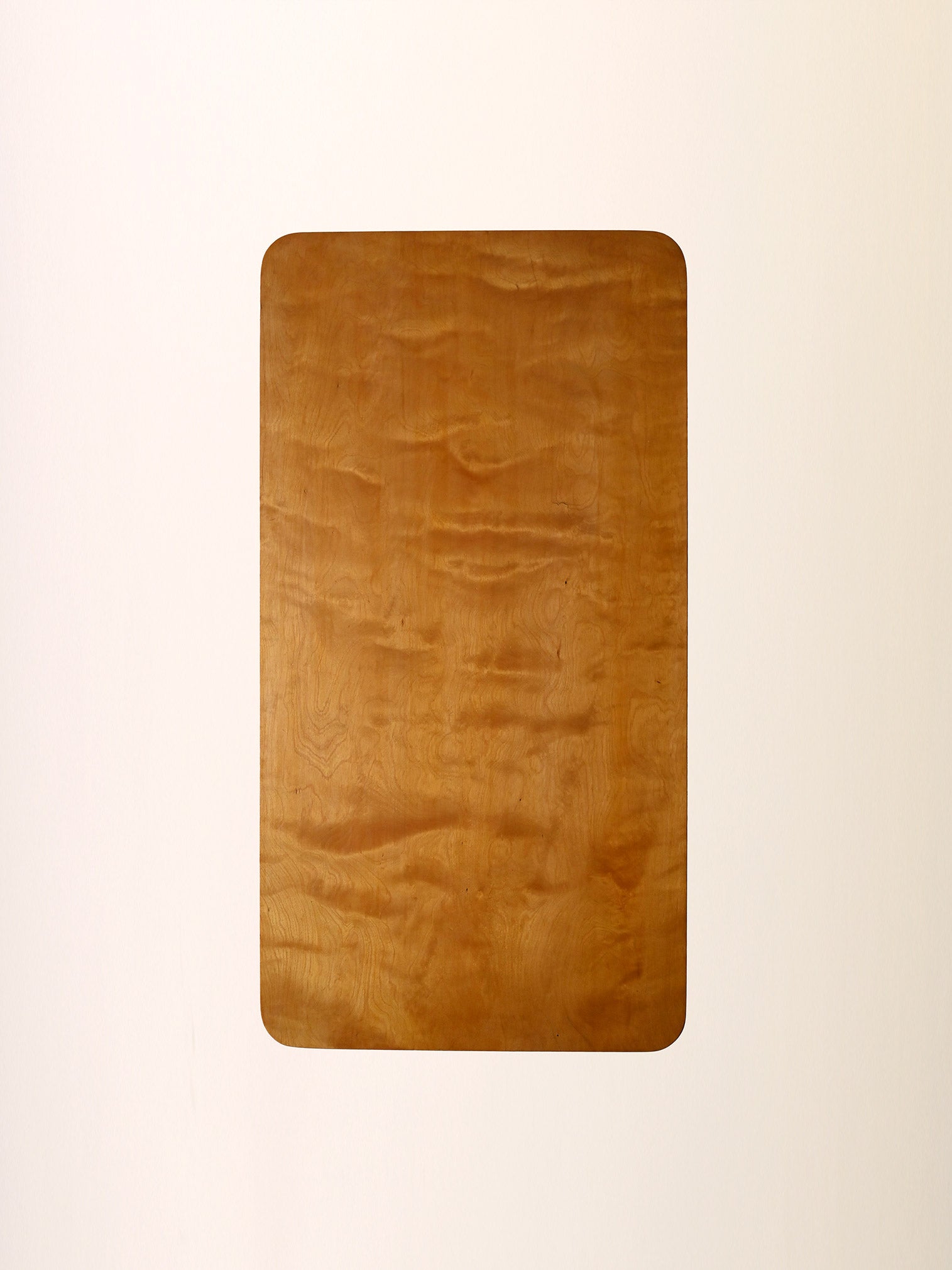 Tavolino scandinavo vintage con espositore in betulla 8