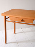 Comodino scandinavo anni ’60 in legno di faggio 5