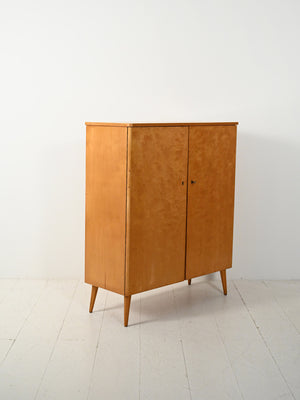 Cabinet scandinavo vintage in betulla anni ’50 3