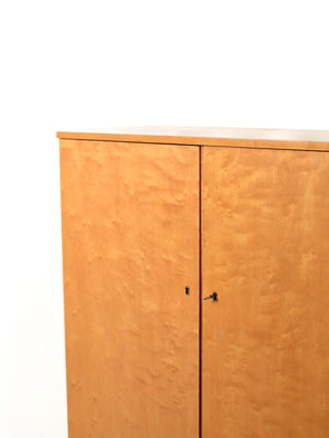 Cabinet scandinavo vintage in betulla anni ’50 5