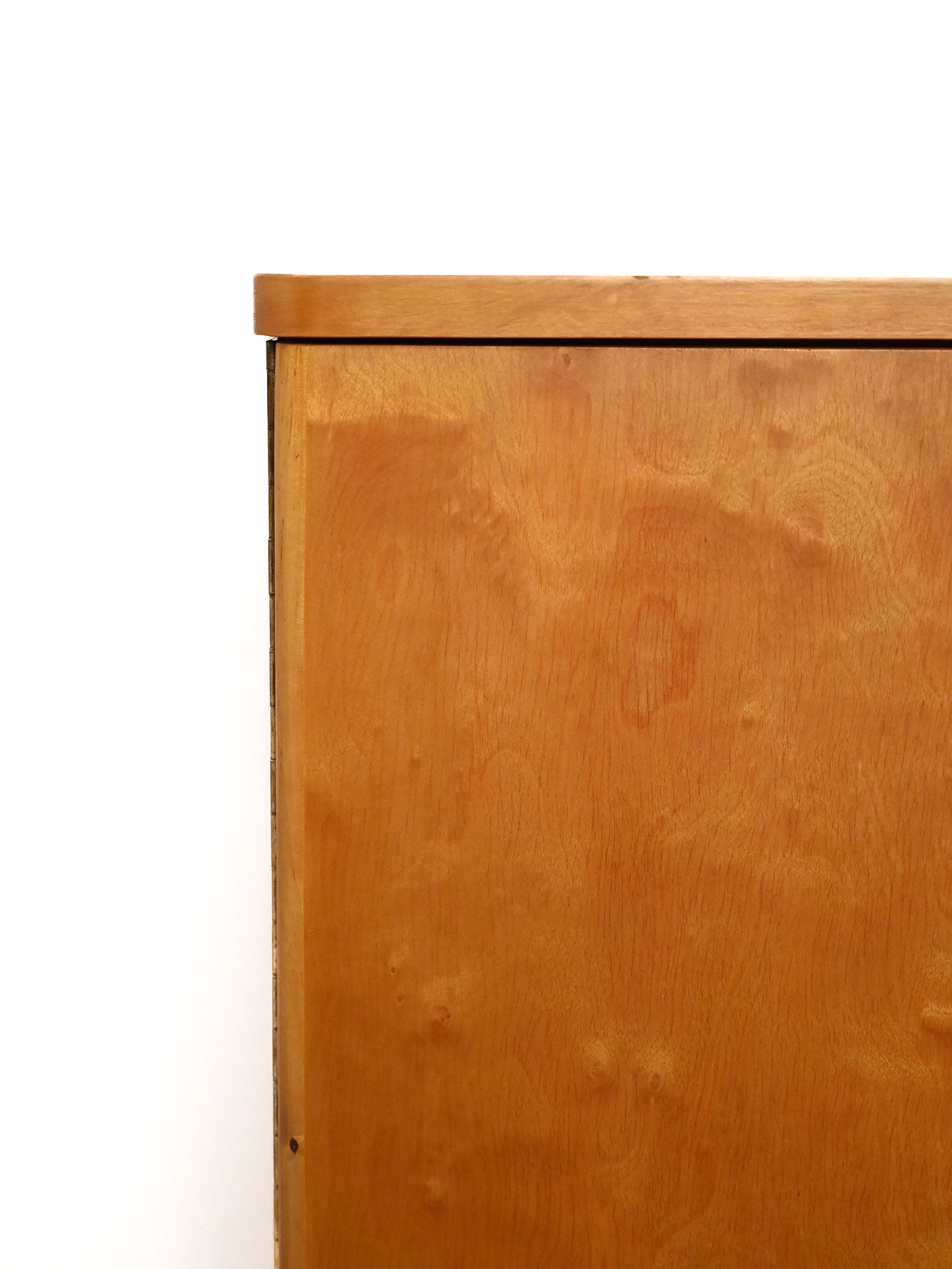 Cabinet scandinavo vintage in betulla anni ’50 8