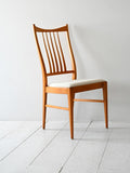 Set 4 sedie scandinave vintage anni 50/60 in faggio 2