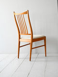 Set 4 sedie scandinave vintage anni 50/60 in faggio 3