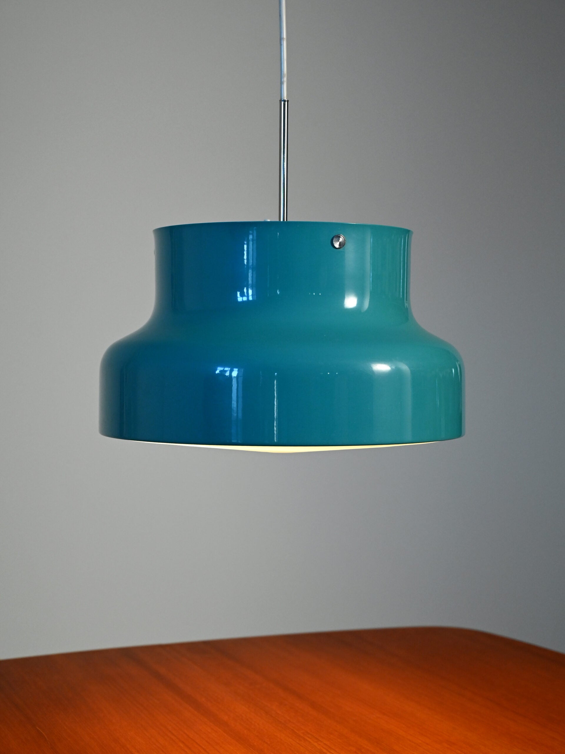 Lampada da soffitto Bumling azzurra di Anders Pehrson 1