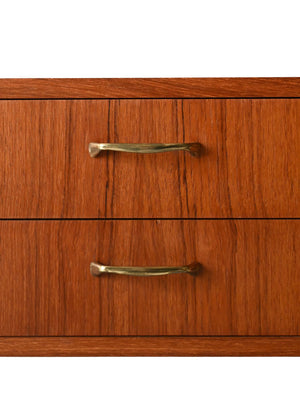 Comodino scandinavo vintage anni ’50 in teak 5