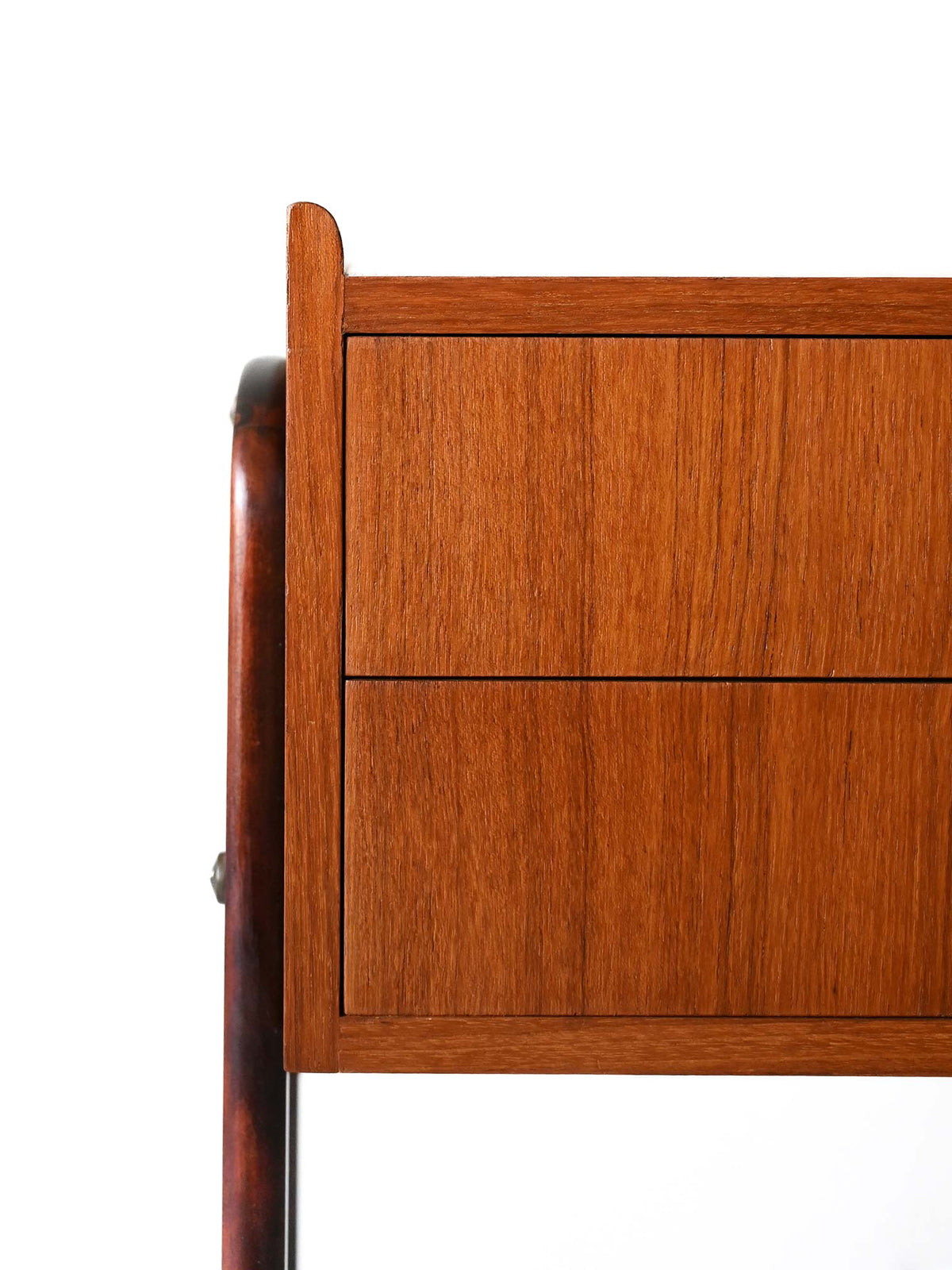 Comodino scandinavo vintage anni ’50 in teak 6