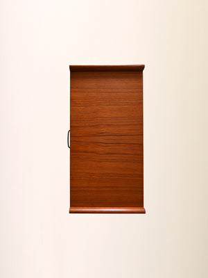 Comodino scandinavo vintage anni ’50 in teak 8