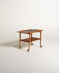 Carrello "Thea" di Yngve Ekström in rovere e teak, anni 60