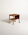 Carrello "Thea" di Yngve Ekström in rovere e teak, anni 60