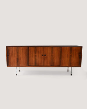 Sideboard scandinavo vintage Norgaard in palissandro