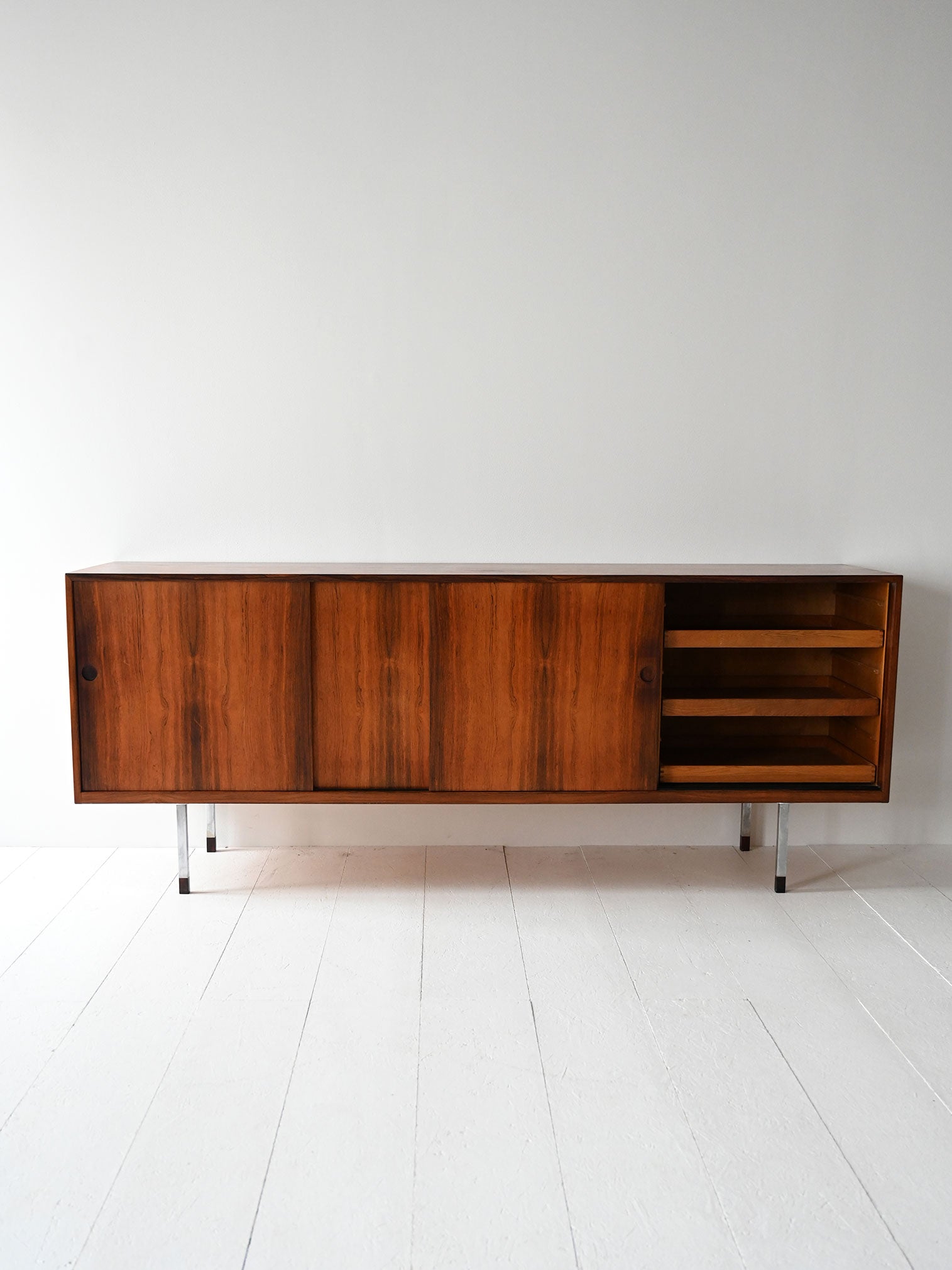 Sideboard scandinavo vintage Norgaard in palissandro 2