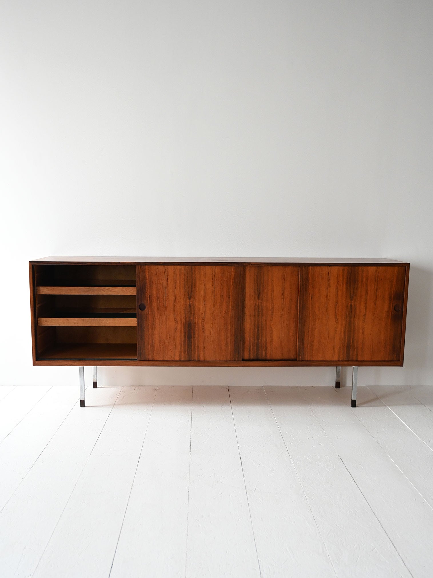Sideboard scandinavo vintage Norgaard in palissandro 3
