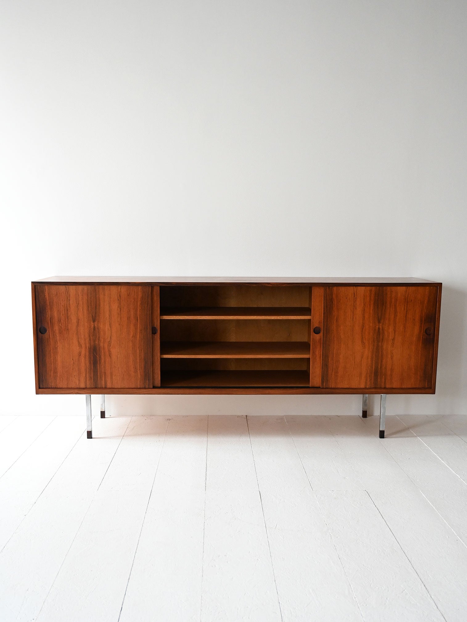 Sideboard scandinavo vintage Norgaard in palissandro 4