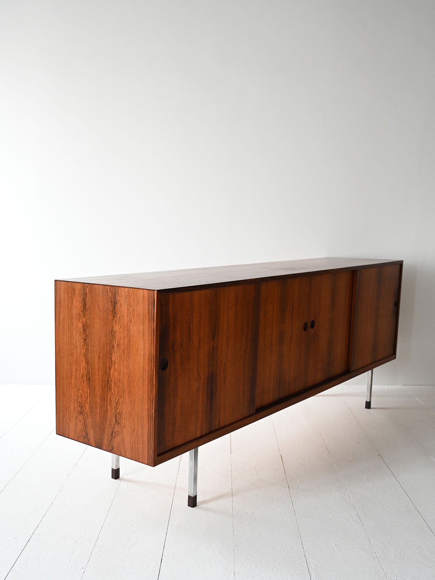 Sideboard scandinavo vintage Norgaard in palissandro 5