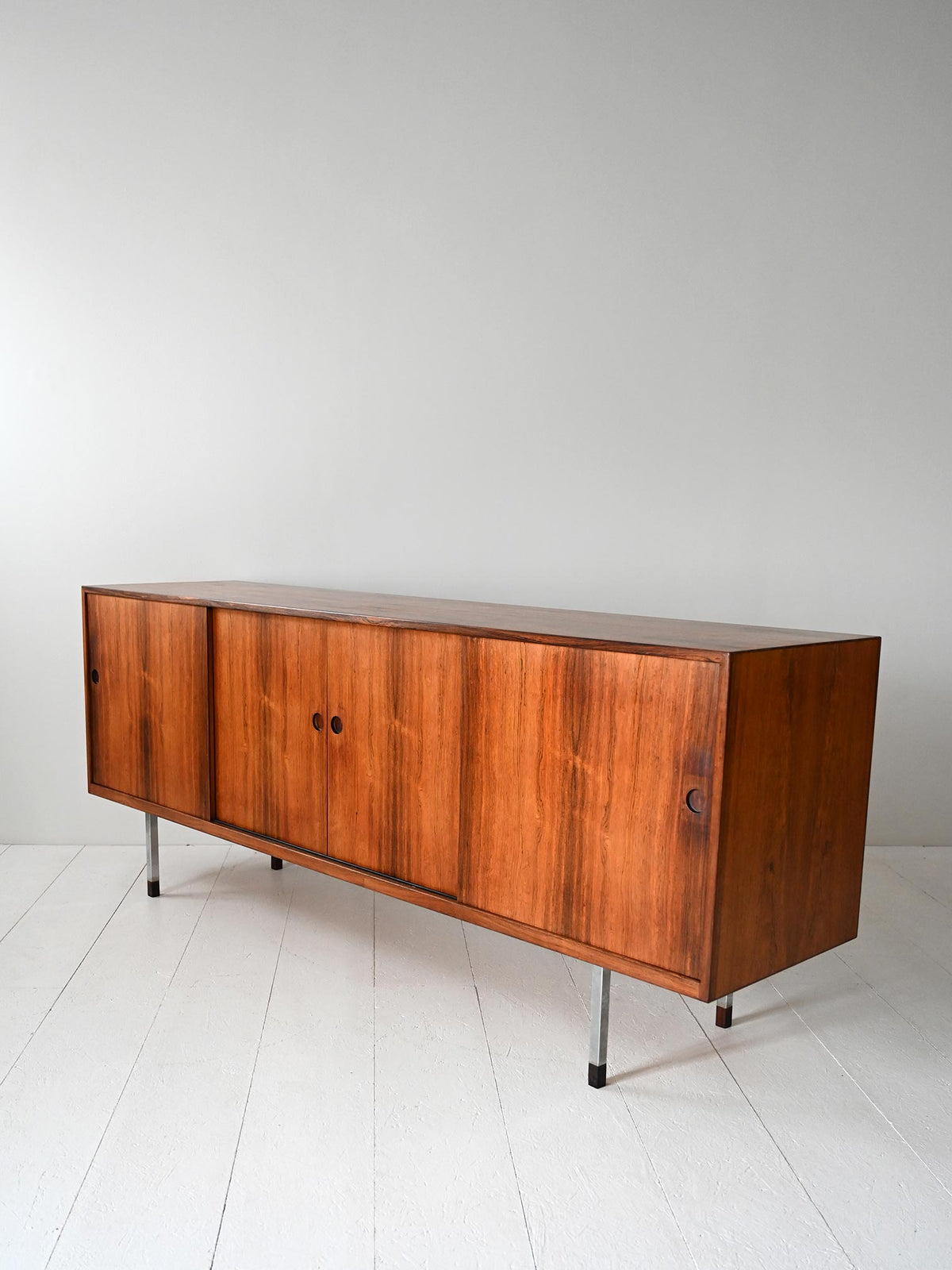 Sideboard scandinavo vintage Norgaard in palissandro 6