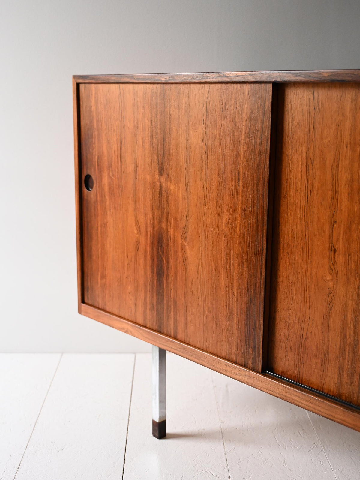 Sideboard scandinavo vintage Norgaard in palissandro 9