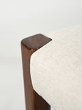 Set di sei sedie scandinave in teak anni ’60 8