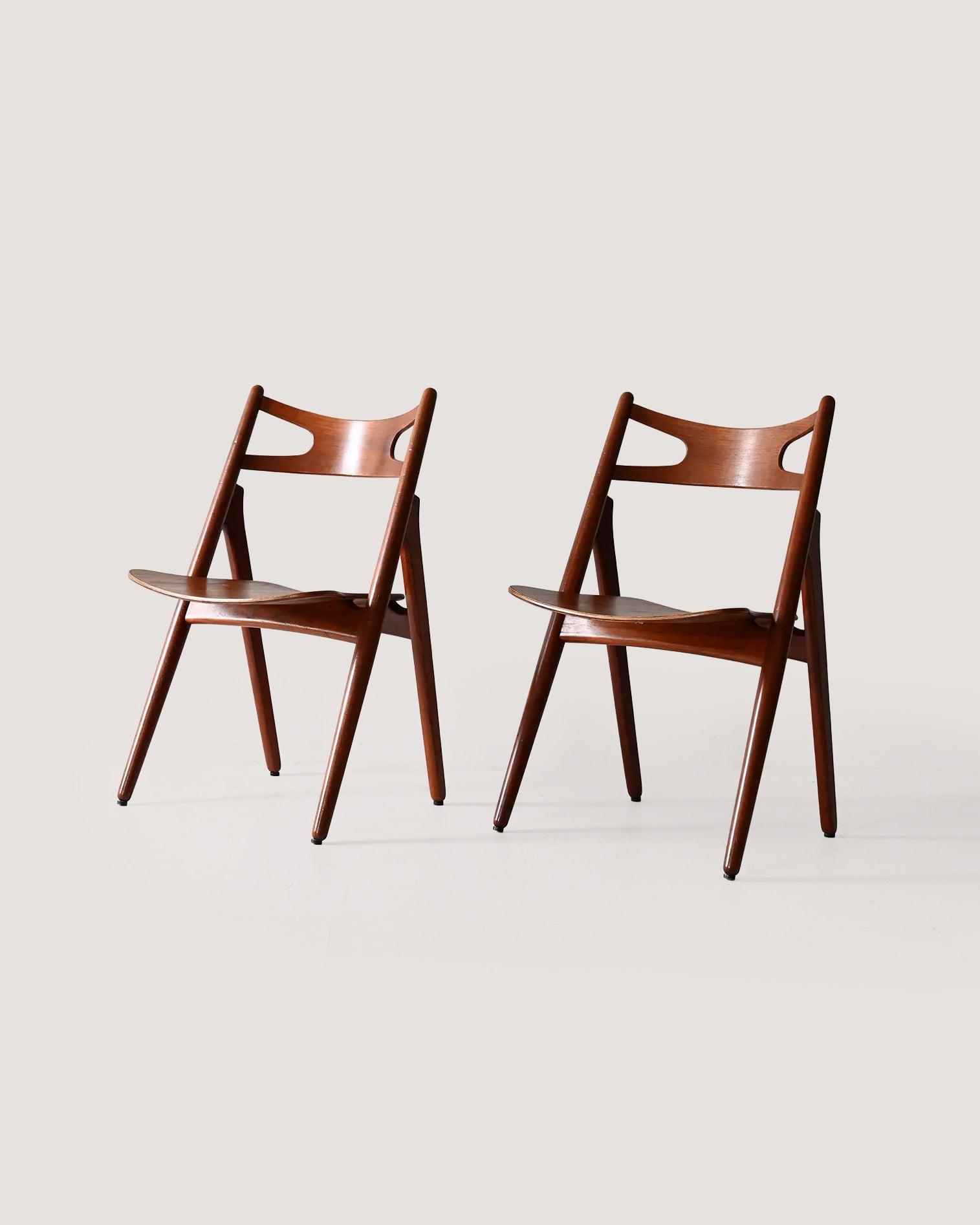 Coppia sedie CH29 di Hans J. Wegner