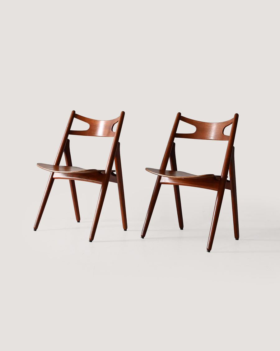 Coppia sedie CH29 di Hans J. Wegner