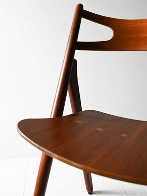 Coppia sedie CH29 di Hans J. Wegner 6