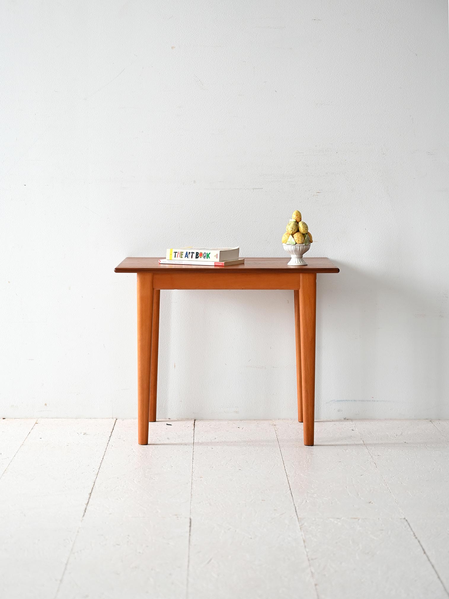 Tavolino vintage scandinavo Vistaholm in teak