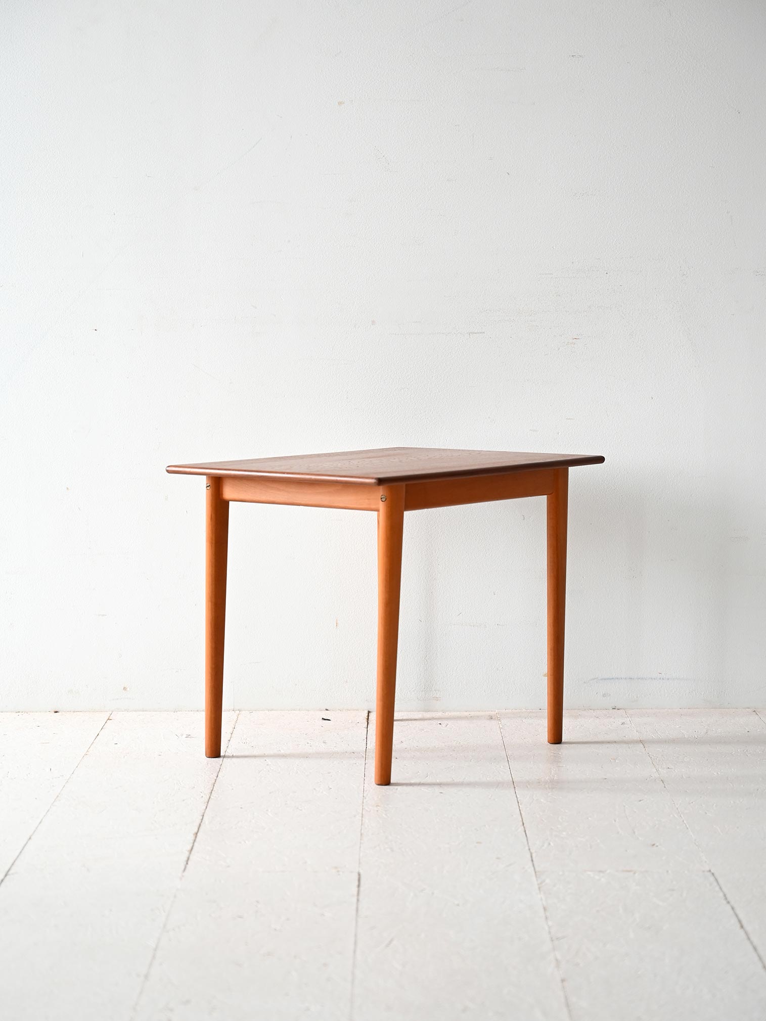 Tavolino vintage scandinavo Vistaholm in teak 2