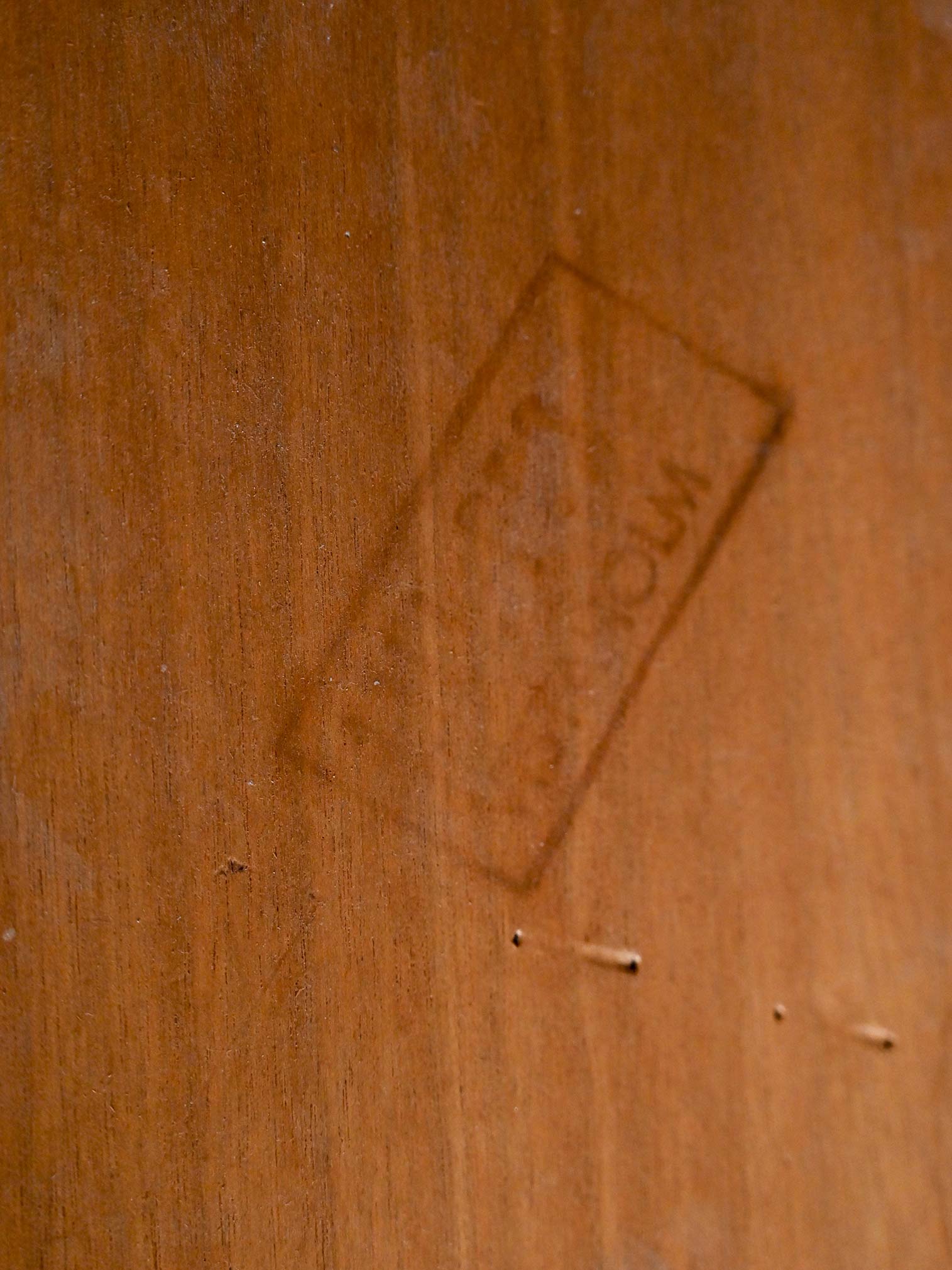 Tavolino vintage scandinavo Vistaholm in teak 4