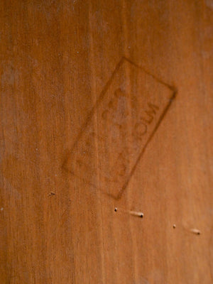 Tavolino vintage scandinavo Vistaholm in teak 4