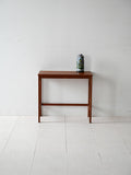 Tavolino da caffè scandinavo vintage in teak anni '50-'60
