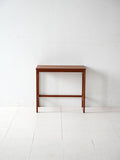 Tavolino da caffè scandinavo vintage in teak anni '50-'60 1