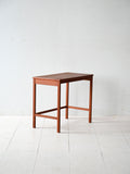 Tavolino da caffè scandinavo vintage in teak anni '50-'60 2
