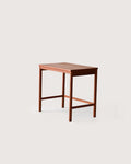 Tavolino da caffè scandinavo vintage in teak anni '50-'60
